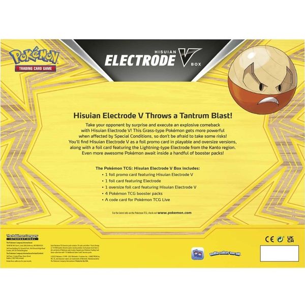 PB171 - Bài Pokemon TCG Hisuian Electrode V Box