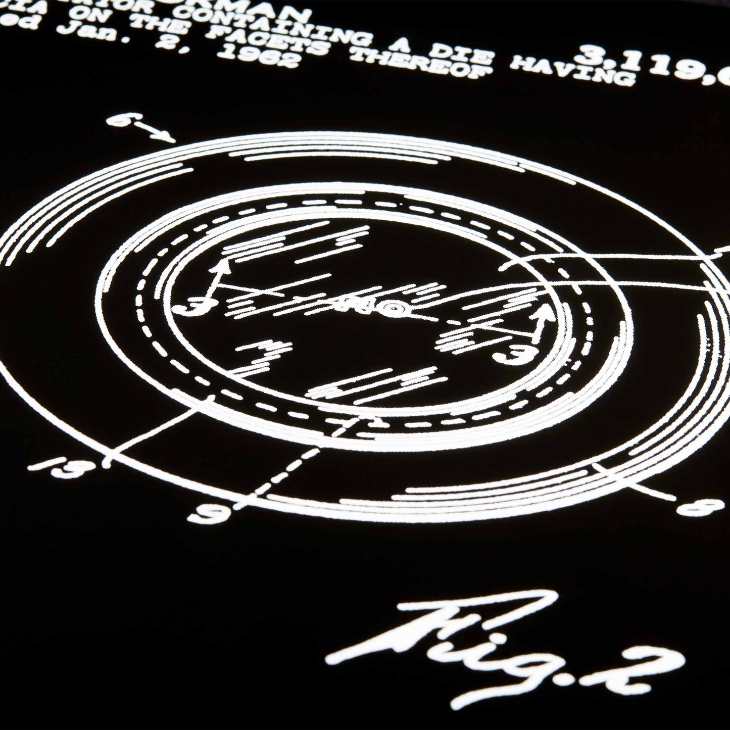 Art of Engineering Magic 8 Ball Print - Tranh In Sơ Đồ Kỹ Thuật - Mattel Creations
