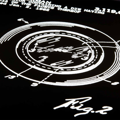 Art of Engineering Magic 8 Ball Print - Tranh In Sơ Đồ Kỹ Thuật - Mattel Creations