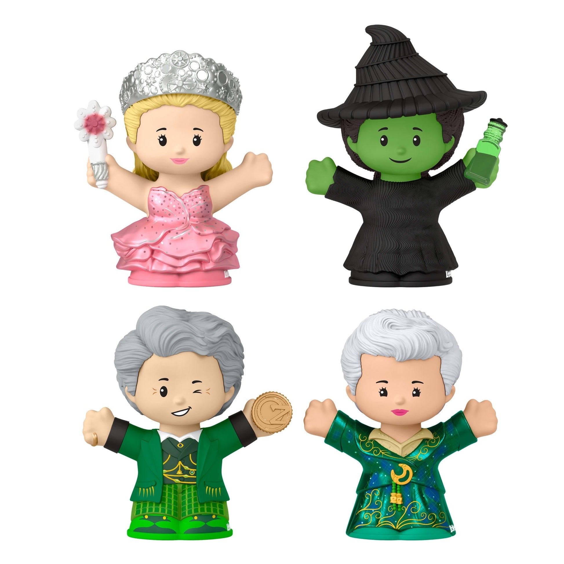 Little People Collector Wicked Special Edition Movie Set - Bộ Mô Hình Nhân Vật Phim Wicked - Fisher-Price - Hình ảnh chi tiết 2