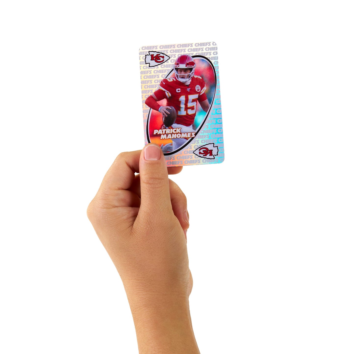 UNO Fandom NFL Kansas City Chiefs Game Deck - Trò chơi thẻ bài thể thao - Mattel Mattel - ảnh 2 - Board games thẻ bài