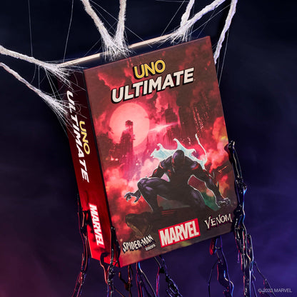 UNO Ultimate Marvel Spider-Man 2099 vs. Venom Add-On 2-Pack - Bộ Bài Thẻ Bài Cao Cấp All-Foil - Mattel - Hình ảnh chi tiết 2