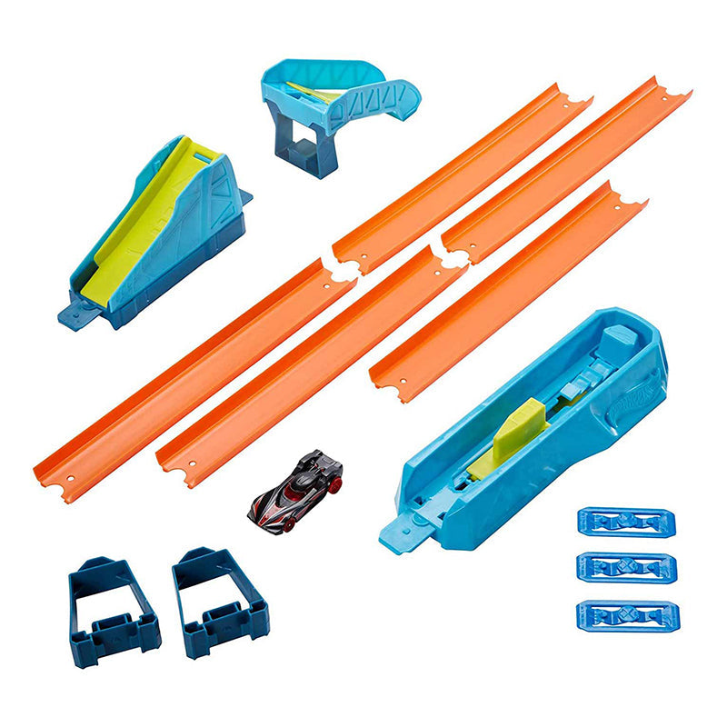 HOT WHEELS GLC87 Flying Ramp Race Track Set - Bộ đồ chơi đường đua dốc bay - Hot Wheels - Góc nhìn khác 3