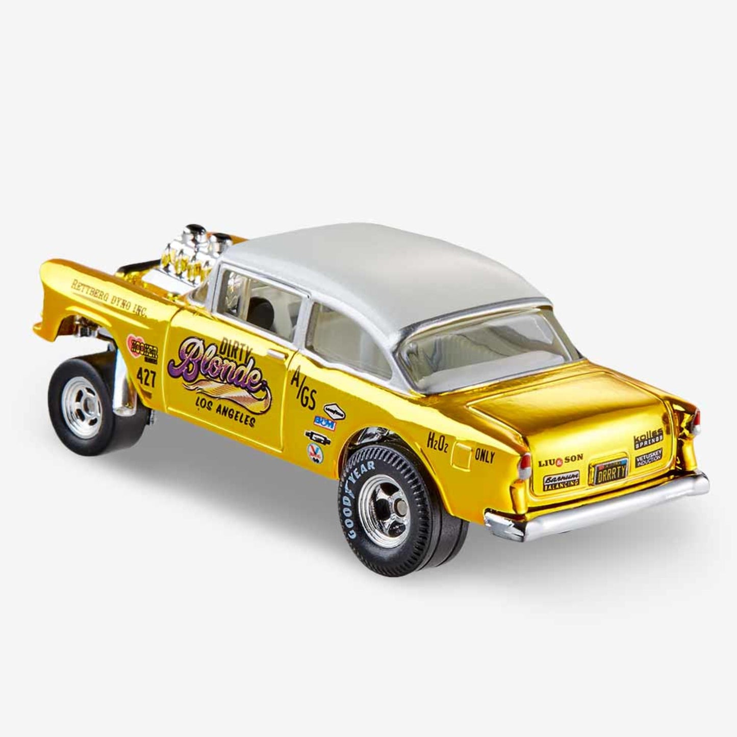 RLC sELECTIONs '55 Chevy Gasser - Mô Hình Xe Diecast Cao Cấp Hot Wheels Mattel Creations - Góc nhìn khác 3