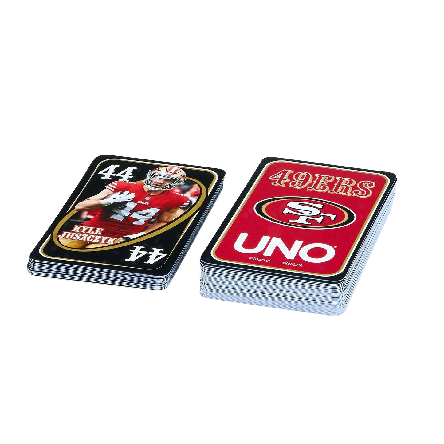UNO Fandom NFL San Francisco 49ers Game Deck - Bộ Bài Thẻ Bài Thể Thao Mattel - Hình ảnh bổ sung 5