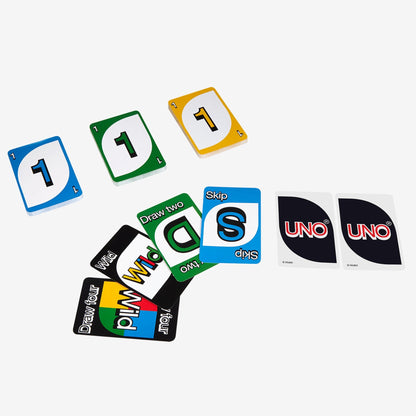 UNO Deluxe Retro - Thẻ Bài Board Game Phiên Bản Kỷ Niệm 50 Năm Mattel HGL63 - Hình ảnh bổ sung 6