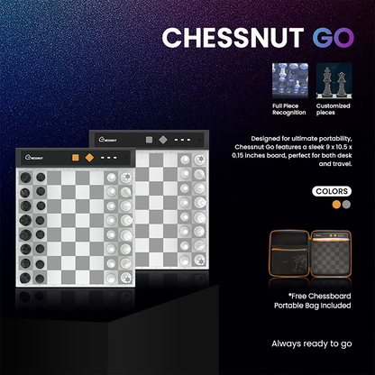 Chessnut Go Ultimate Portable Travel Electronic Chessboard