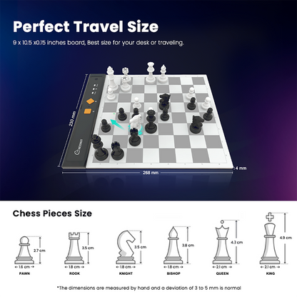Chessnut Go Ultimate Portable Travel Electronic Chessboard