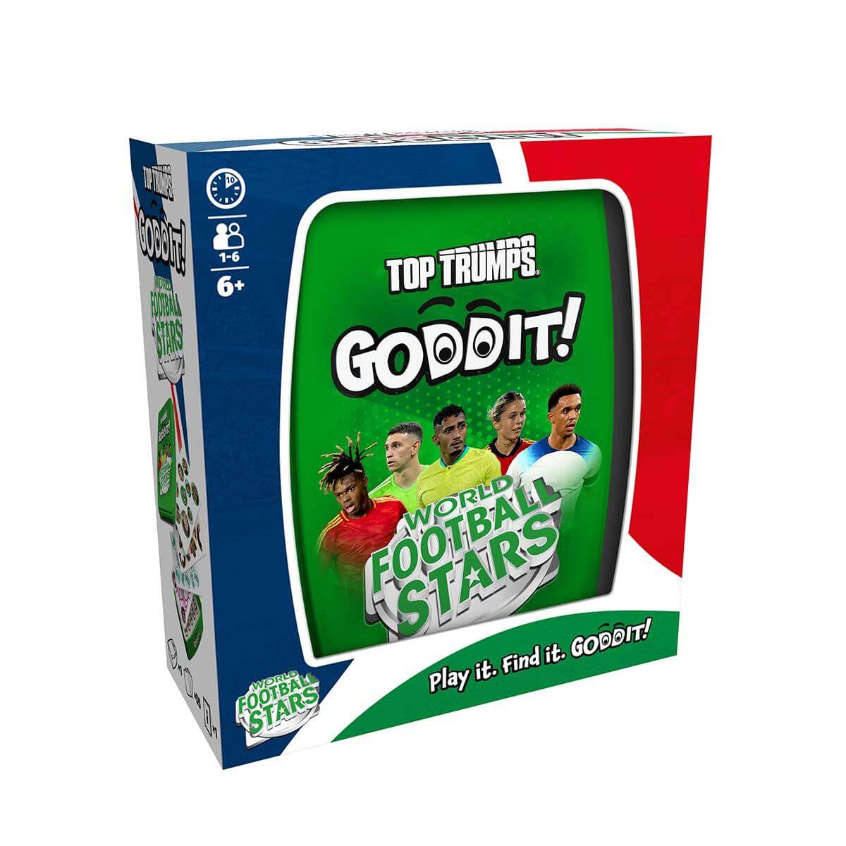 Goddit! World Football Stars Top Trumps Card Game - Trò Chơi Thẻ Bài Giải Đố Bóng Đá - Winning Moves - Hình ảnh sản phẩm