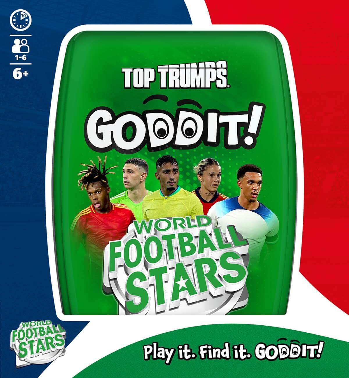 Goddit! World Football Stars Top Trumps Card Game - Trò Chơi Thẻ Bài Giải Đố Bóng Đá - Winning Moves - Hình ảnh bổ sung 4