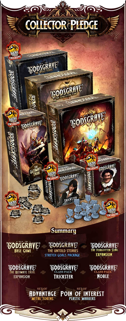 Into The Godsgrave: Collector Pledge (Kickstarter Pre-Order Special)