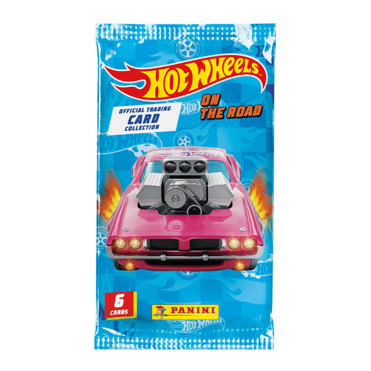 Hot Wheels Figure Card Pack - Gói thẻ hình sưu tập - PANINI 8051708022797