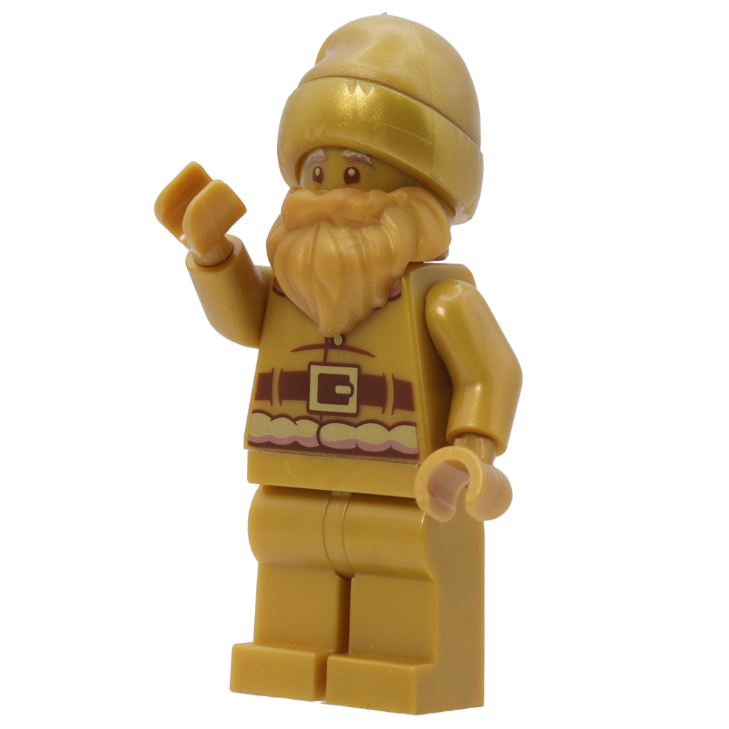 Minifigure Golden Santa - Nhân vật Ông Già Noel Vàng LEGO - Hình ảnh sản phẩm