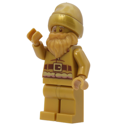 Minifigure Golden Santa - Nhân vật Ông Già Noel Vàng LEGO - Hình ảnh sản phẩm
