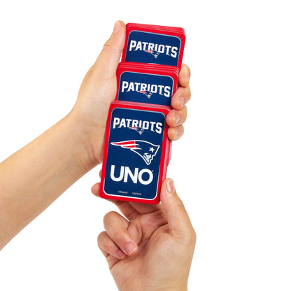 UNO Fandom NFL New England Patriots Game Deck - Bộ Bài Thẻ Bài Thể Thao Mattel Creations - Hình ảnh bổ sung 9