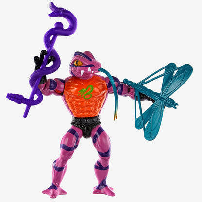 Masters of the Universe Origins Tung Lashor Action Figure - Mô hình hành động Snake Men - Mattel HKM70 - Hình ảnh bổ sung 4
