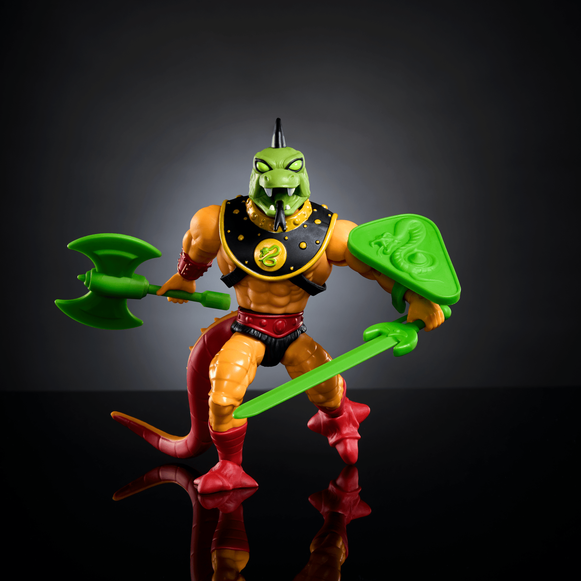 Masters of the Universe Origins Reptilax Action Figure - Mô hình hành động Snake Men - Mattel Creations - Hình ảnh bổ sung 5