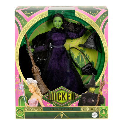 Wicked Deluxe Elphaba Fashion Doll and Accessories - Búp Bê Phù Thủy Cao Cấp - Mattel Creations - Hình ảnh bổ sung 9