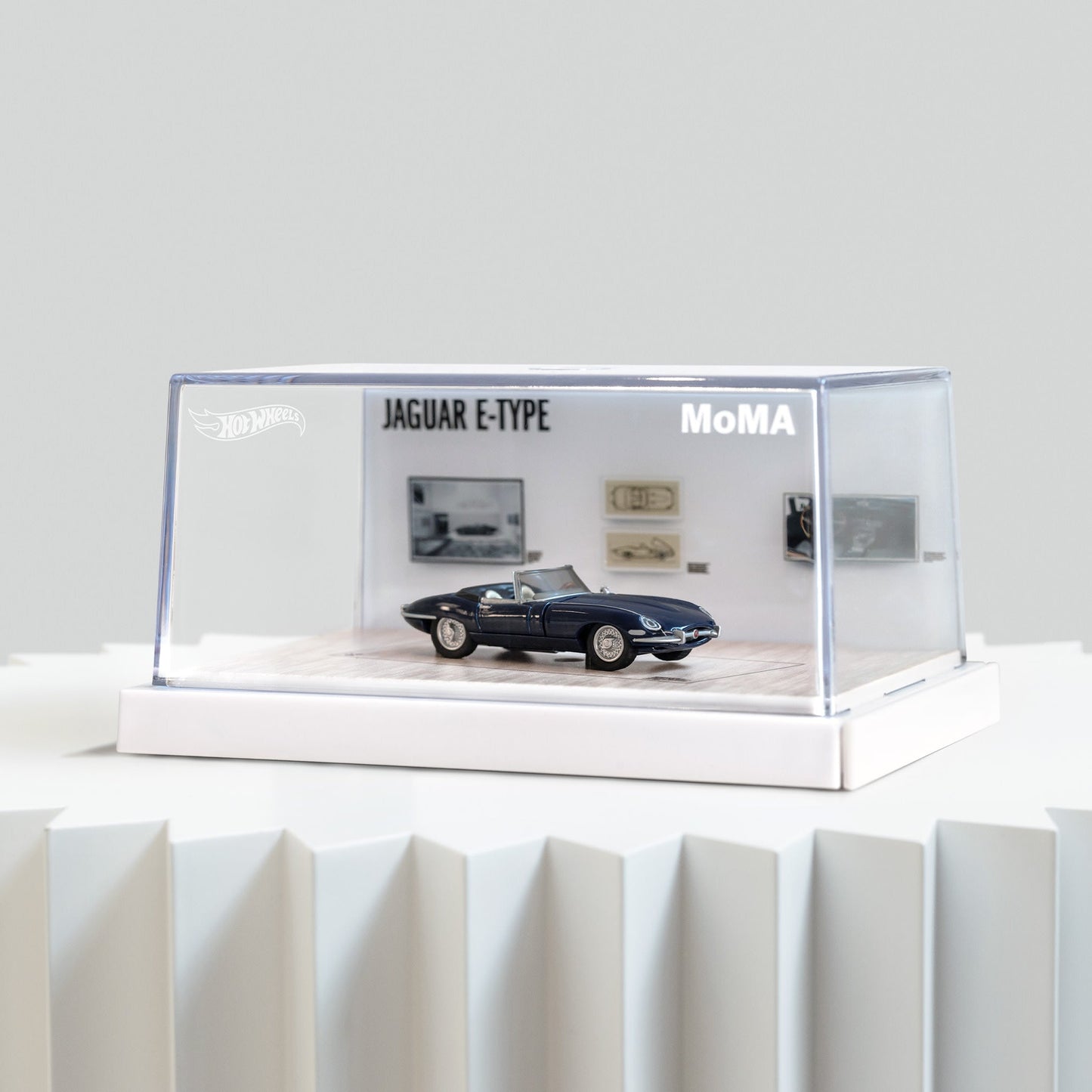 Hot Wheels x MoMA Jaguar E-Type Roadster