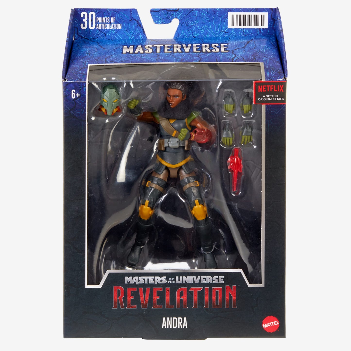 Masters of the Universe Masterverse Revelation Andra Action Figure - Mô Hình Figure Chính Hãng Mattel - Hình ảnh bổ sung 4