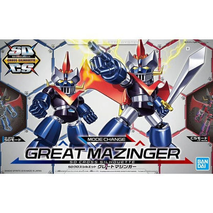 Great Mazinger - SD Cross Silhouette	- Mô hình robot	chính hãng Bandai
