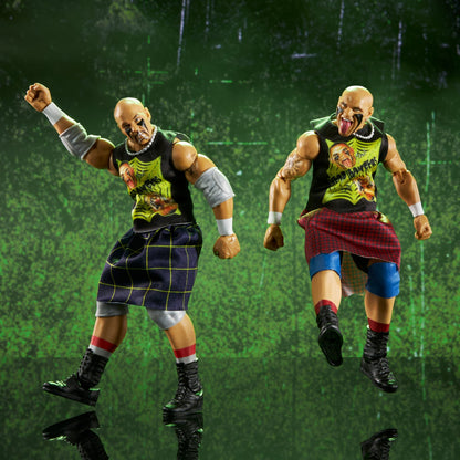 WWE Elite Collection The Headbangers 2-Pack - Bộ 2 Mô Hình Đồ Chơi WWE - Mattel - Góc nhìn khác 3