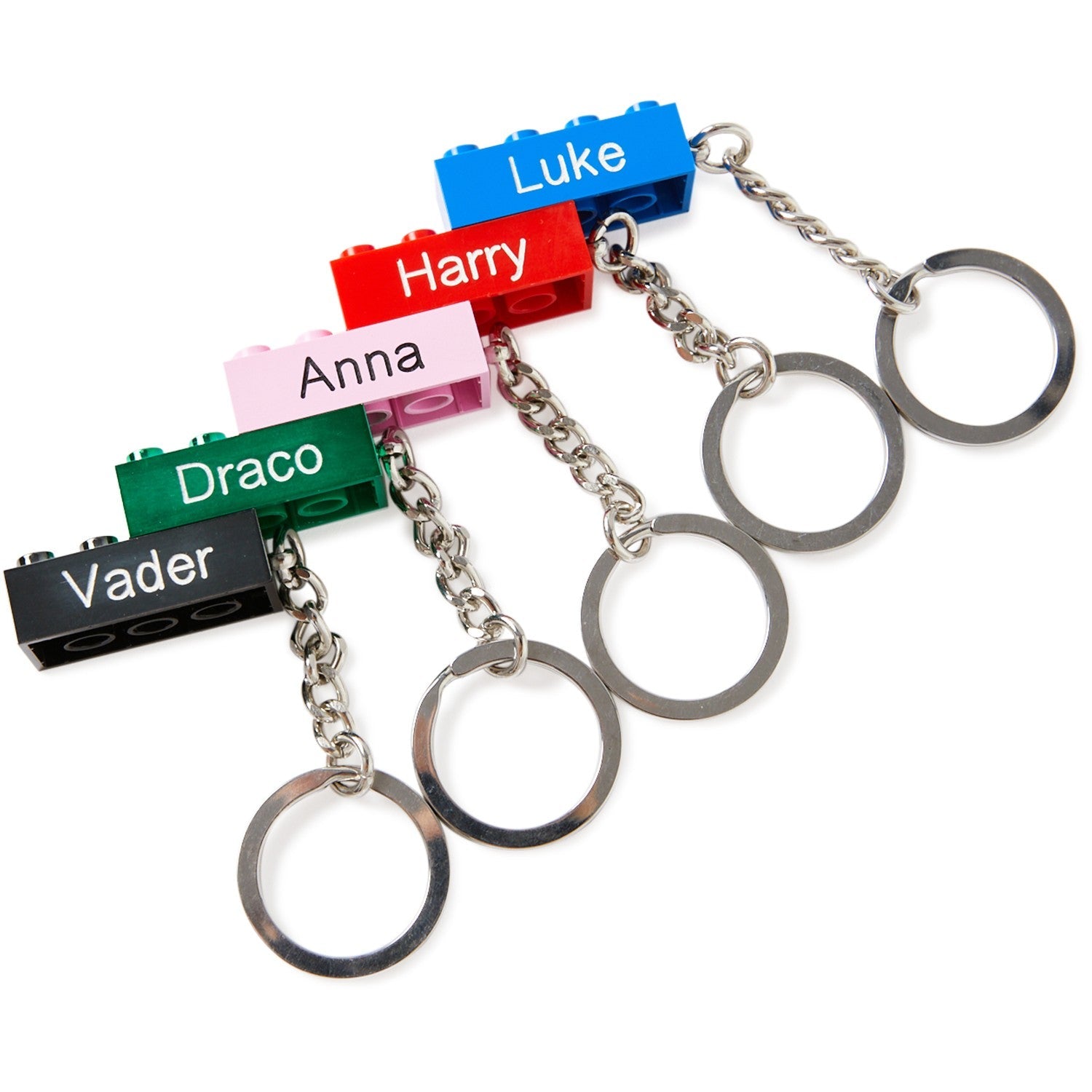 LEGO® Keyring 2x4 Stud – Black - Móc Khóa Gạch LEGO 2x4 Màu Đen Kim Loại - LEGO 853992 - Hình ảnh bổ sung 7