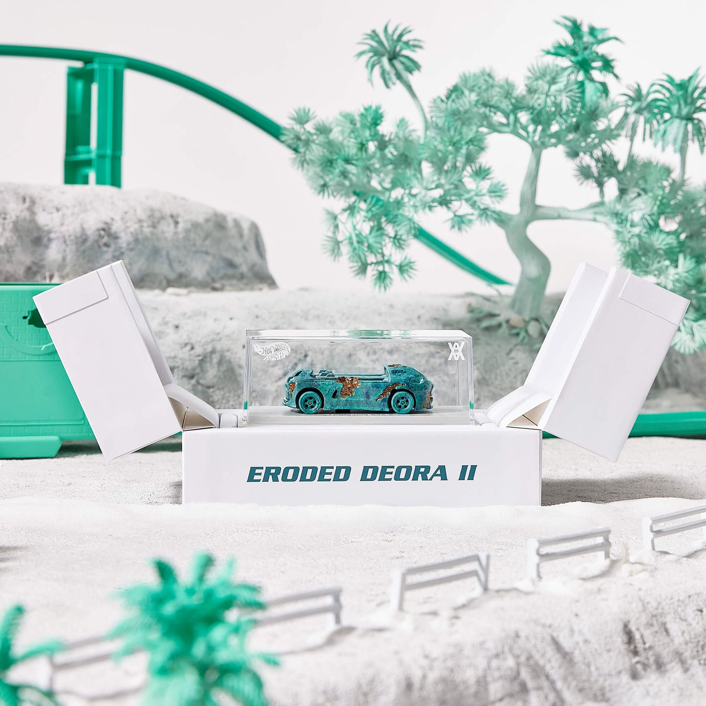 Hot Wheels x Daniel Arsham Eroded Deora II Xe Mô Hình Sưu Tầm Mattel Creations