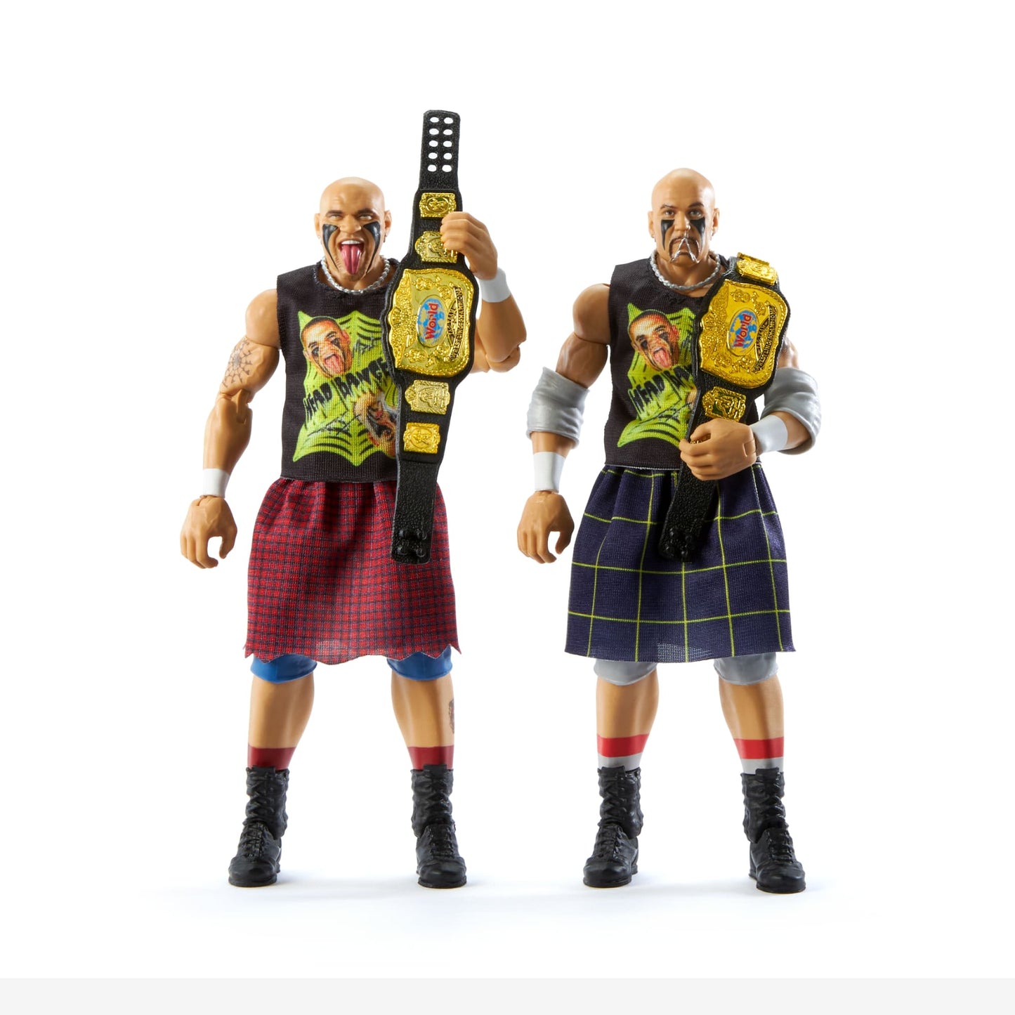 WWE Elite Collection The Headbangers 2-Pack - Bộ 2 Mô Hình Đồ Chơi WWE - Mattel - Hình ảnh bổ sung 6