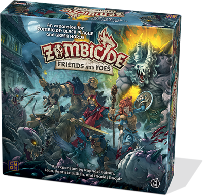 Zombicide Green Horde Friends and Foes Board Game Expansion - Bản Mở Rộng Board Game Chiến Thuật - CMON