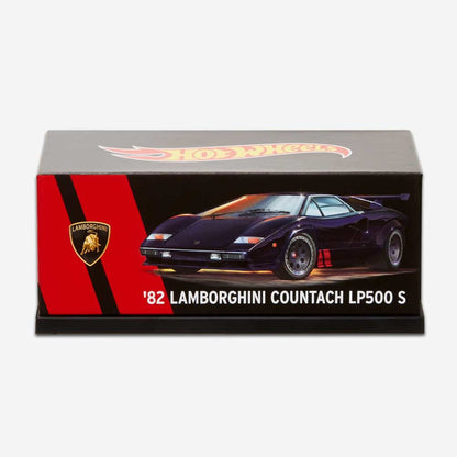 RLC Exclusive Lamborghini Countach LP500 S - Xe Mô Hình Tỉ Lệ 1:64 Hot Wheels Red Line Club - Hình ảnh bổ sung 4