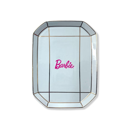 Barbie 1980's Ceramic Trinket Trays - Khay Sứ Đựng Trang Sức Cao Cấp - Mattel Creations - Góc nhìn khác 3