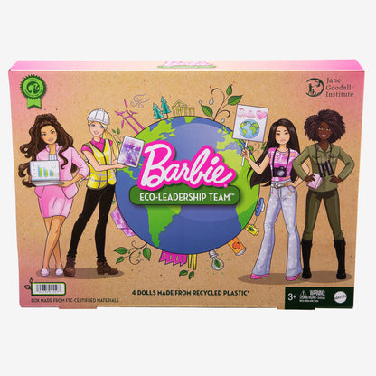 Barbie Eco-Leadership Team (2022 Career of the Year Four Doll Set) Bộ 4 Búp Bê Nghề Nghiệp Bảo Vệ Môi Trường Barbie