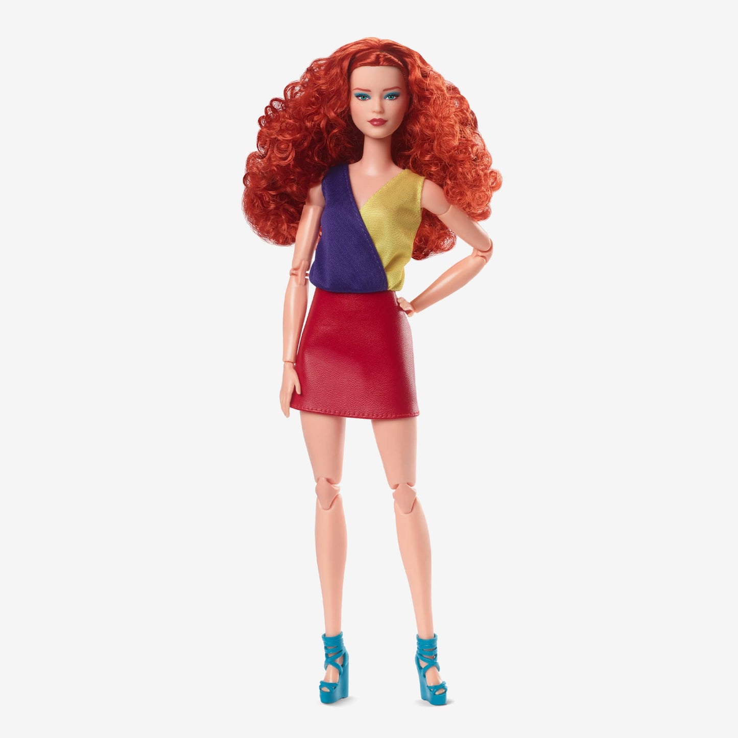 Barbie Looks Doll (Original, Curly Red Hair) Búp bê sưu tầm thời trang #13 Barbie Signature HJW80 - Hình ảnh sản phẩm