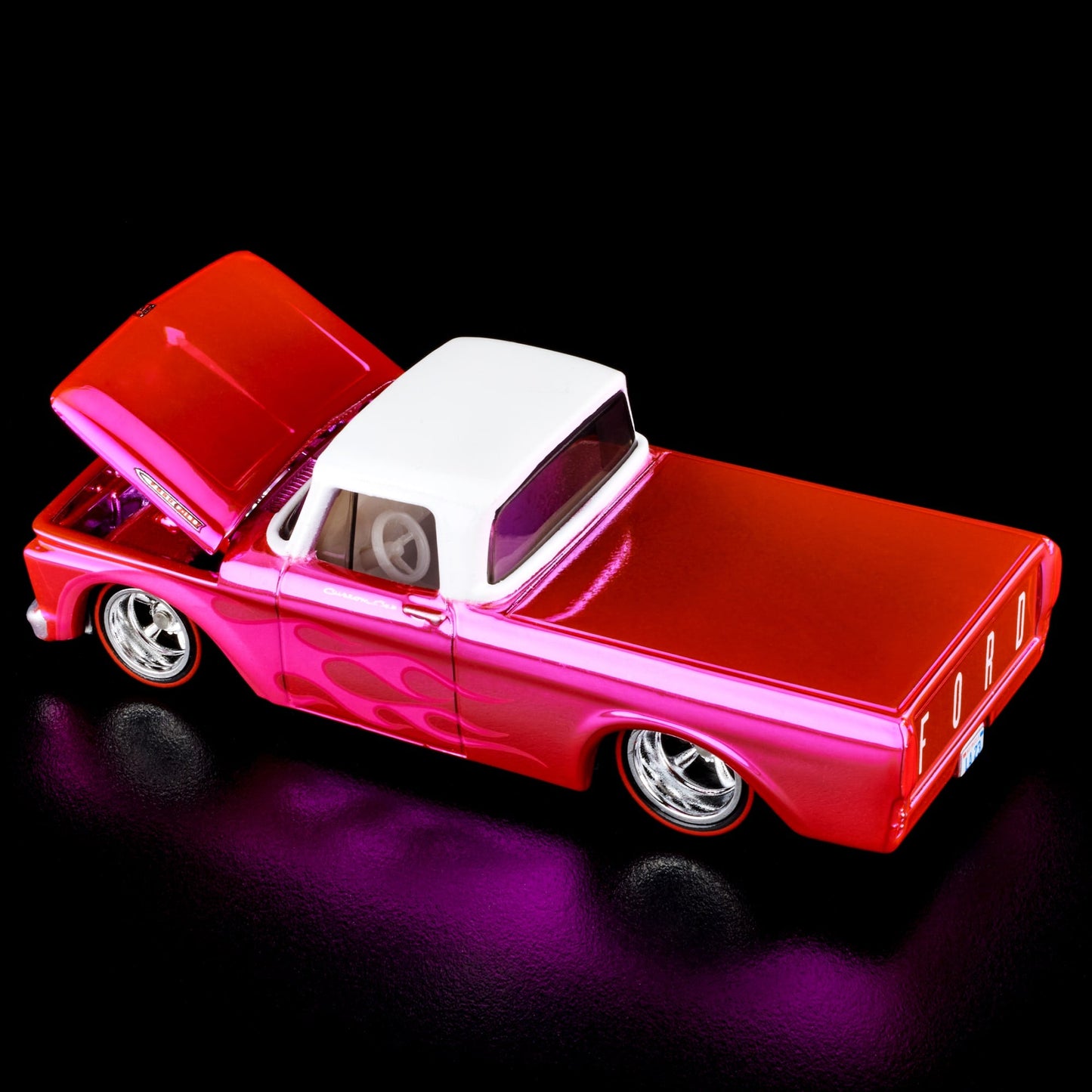 RLC Exclusive Pink Edition 1962 Ford F100 Xe Mô Hình Hot Wheels Red Line Club