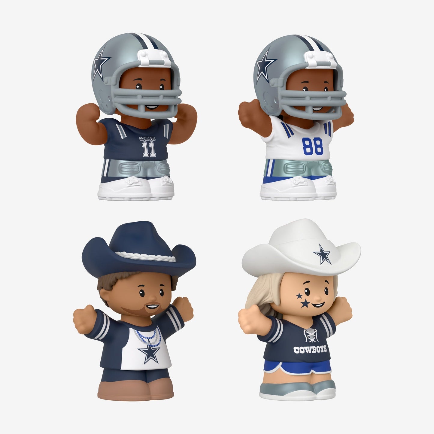 Little People Collector x NFL Dallas Cowboys Set - Bộ Mô Hình Đồ Chơi Sưu Tầm - Mattel Fisher-Price - Hình ảnh bổ sung 7