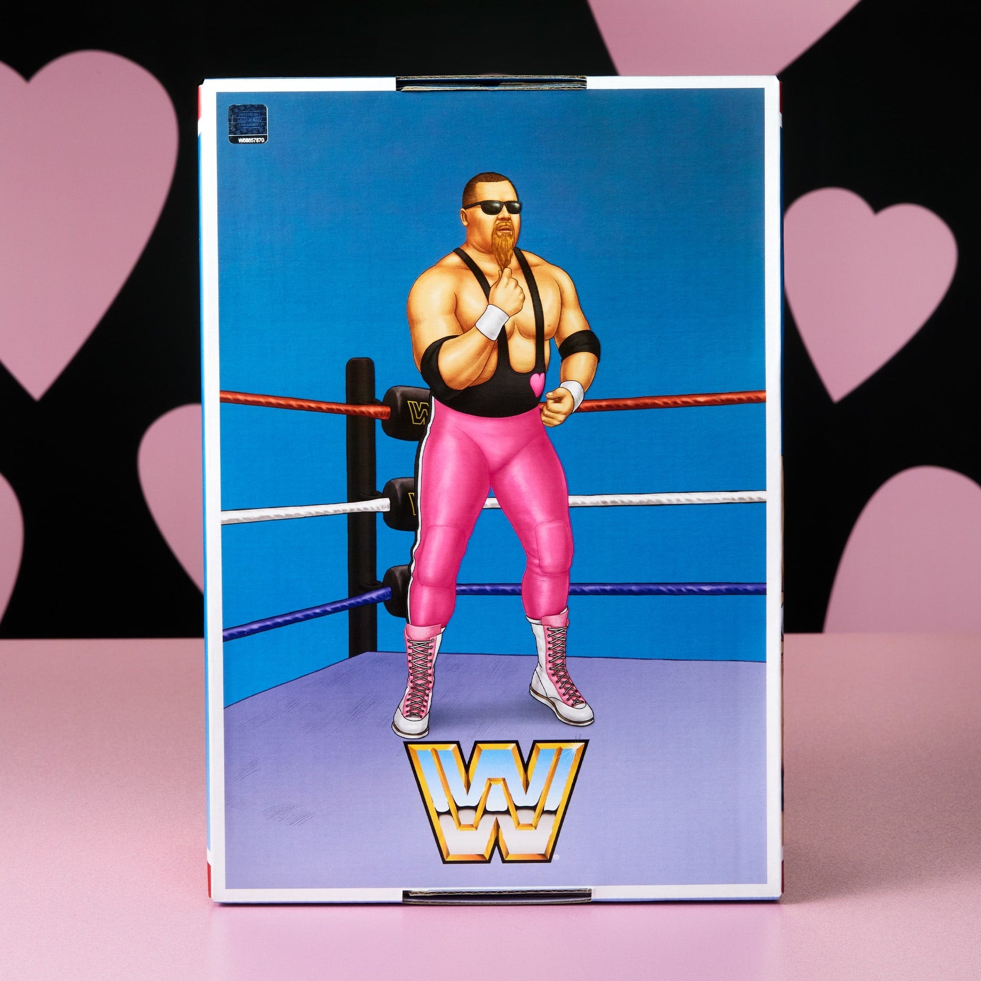 WWE Coliseum Collection Hart Foundation Action Figure 2-Pack - Bộ 2 Mô Hình Đồ Chơi Sưu Tầm - Mattel HVK93 Mattel - ảnh 7 - A