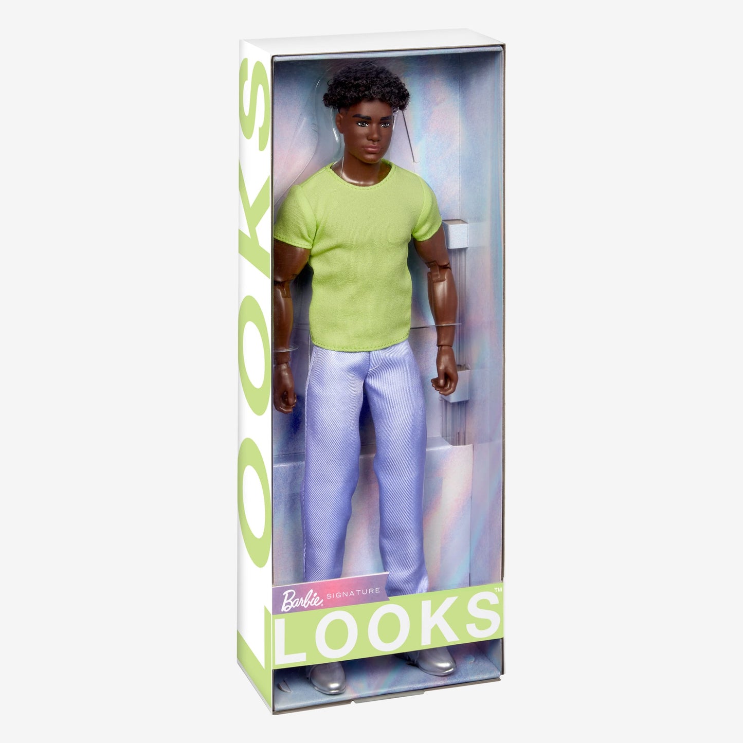 Barbie Looks Doll #25 (Buff Body Ken, Short Black Hair) - Búp bê Ken Sưu tầm Thân hình Cơ bắp - Barbie Signature Barbie Signa