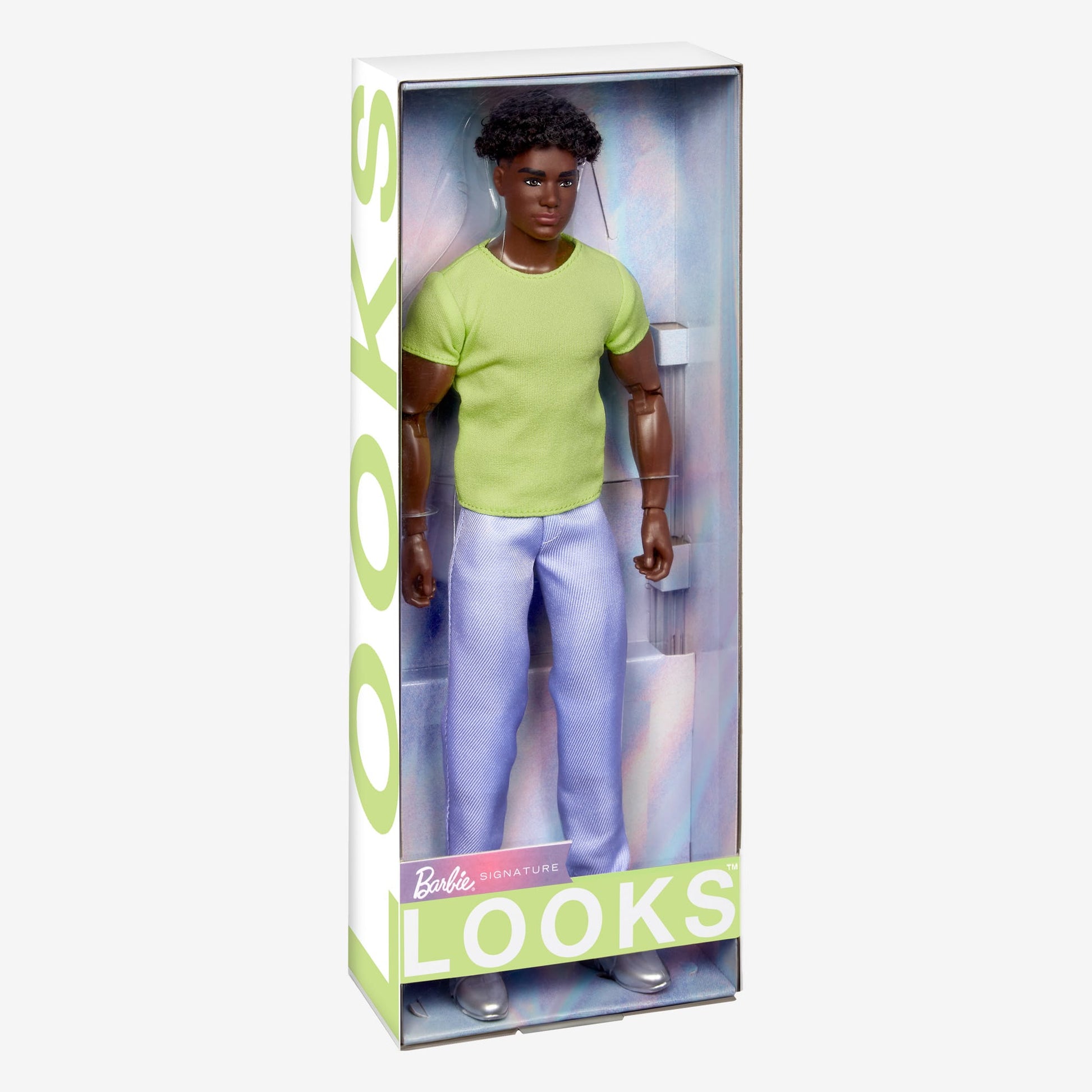 Barbie Looks Doll #25 (Buff Body Ken, Short Black Hair) - Búp bê Ken Sưu tầm Thân hình Cơ bắp - Barbie Signature Barbie Signa