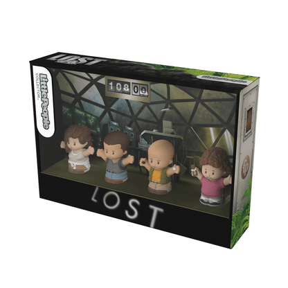 Little People Collector LOST TV Show Special Edition Set - Bộ Mô Hình Nhân Vật Phim Mất Tích - Fisher-Price Mattel