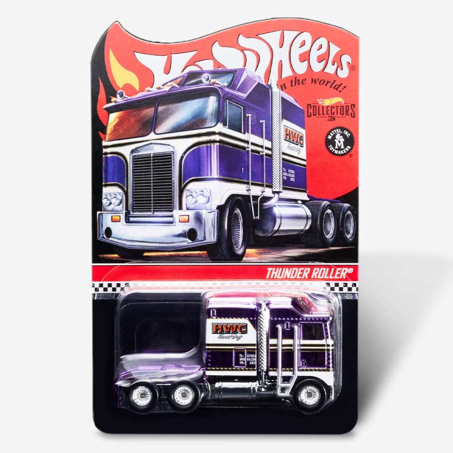 HWC Special Editions Thunder Roller - Xe Tải Mô Hình Hot Wheels Cao Cấp - Hình ảnh bổ sung 5