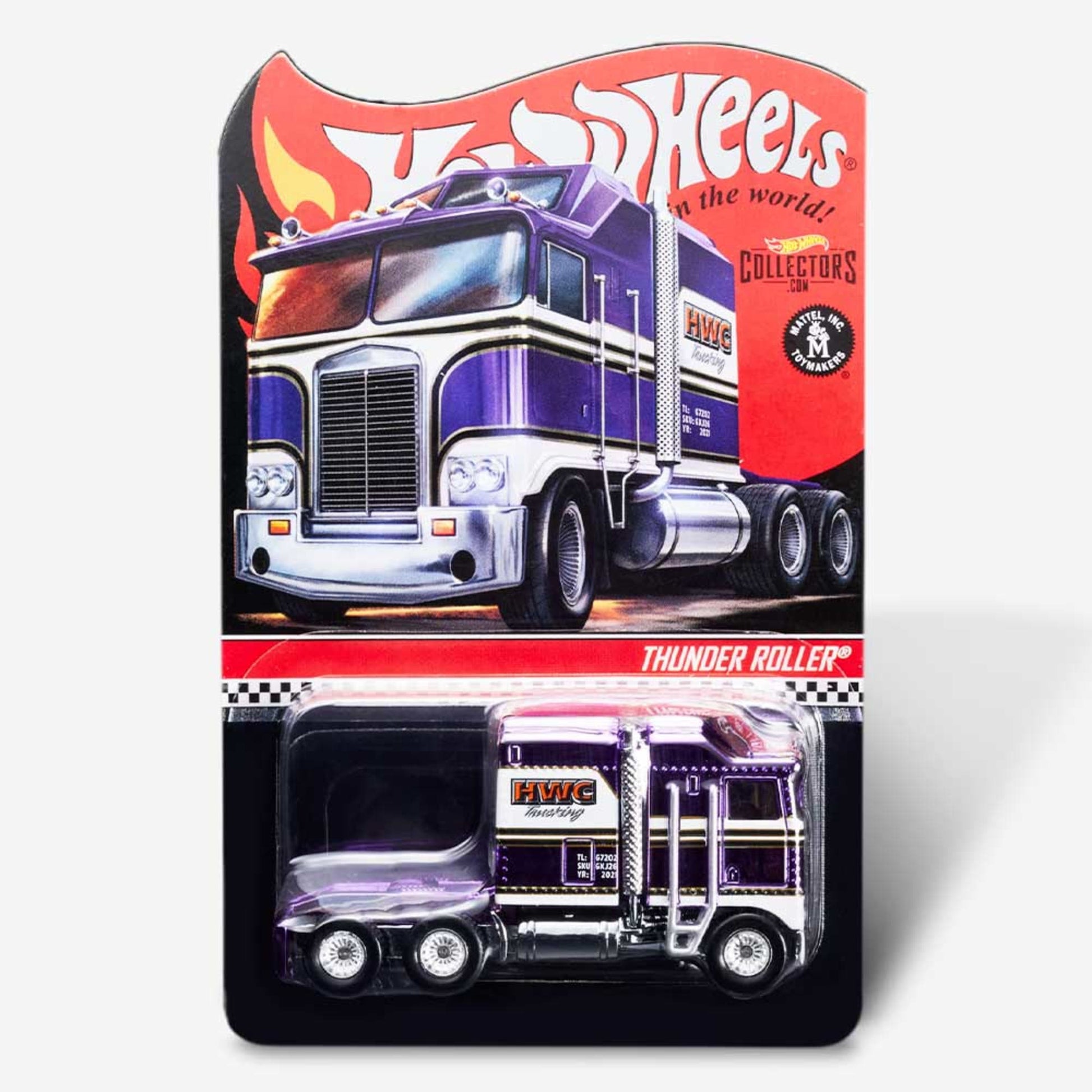 HWC Special Editions Thunder Roller - Xe Tải Mô Hình Hot Wheels Cao Cấp - Hình ảnh bổ sung 5