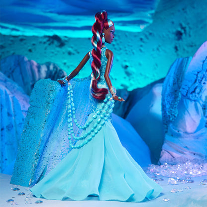 Barbie Fantasy Collection Turquoise Doll - Búp bê Sưu tầm Cao cấp - Mattel - Góc nhìn khác 3