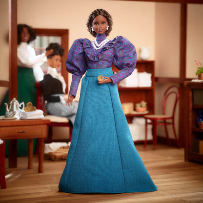 Inspiring Women Madam C.J. Walker Barbie Doll - Búp Bê Sưu Tầm Barbie Signature HLM19 - Hình ảnh bổ sung 8