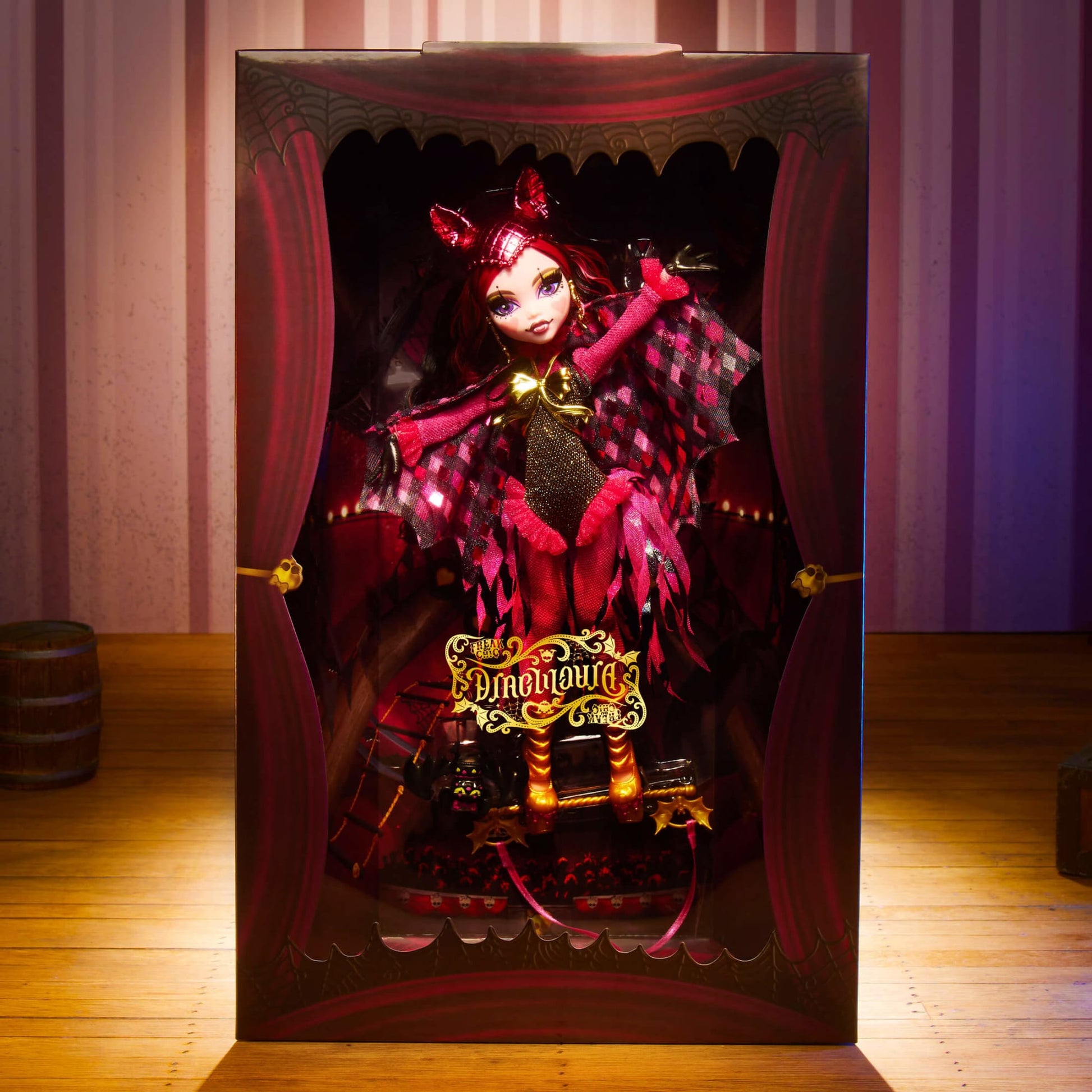 Monster High Freak Du Chic Draculaura Figure - Búp bê sưu tầm cao cấp - Mattel HLP90 Mattel - ảnh 3 - Collectible Figure