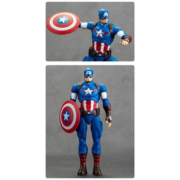 Mô Hình Marvel - Captain America (9 inch) - ZD Toys - ZM93