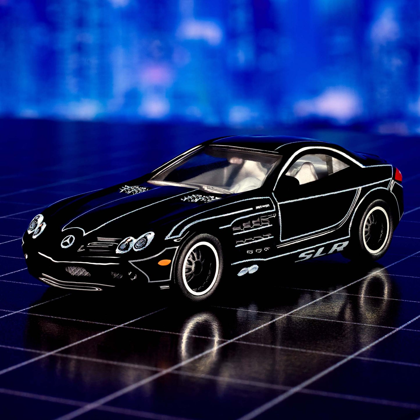 Matchbox Collectors Mercedes-Benz SLR McLaren - Xe Mô Hình Kim Loại Cao Cấp Tỷ Lệ 1:64 Matchbox - Hình ảnh sản phẩm