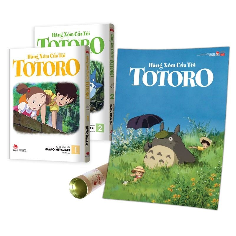 Hàng xóm của tôi TOTORO (Truyện tranh màu) Manga Film Comic NXB Kim Đồng Nhà xuất bản Kim Đồng - Manga - comic