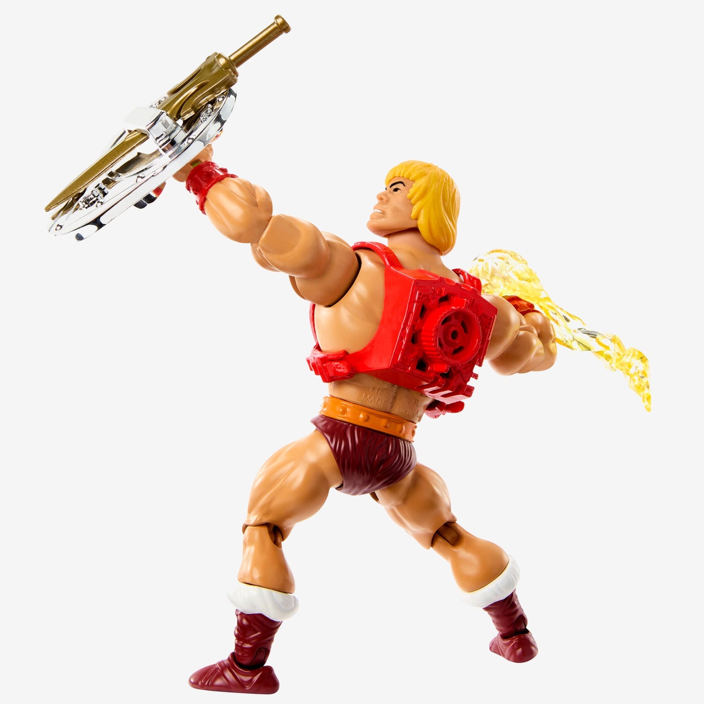 Masters of the Universe Origins Thunder Punch He-Man Deluxe Action Figure - Mô Hình Hành Động Cao Cấp - Mattel HKM81 - Hình ảnh bổ sung 5