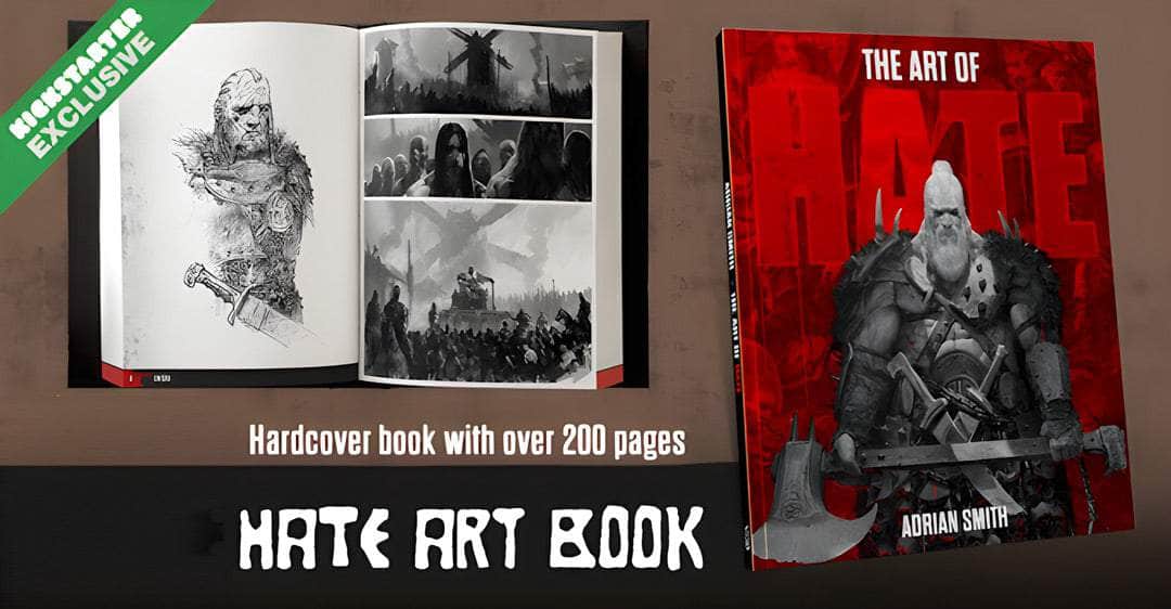Hate: The Art Of HATE Book (Kickstarter Special)